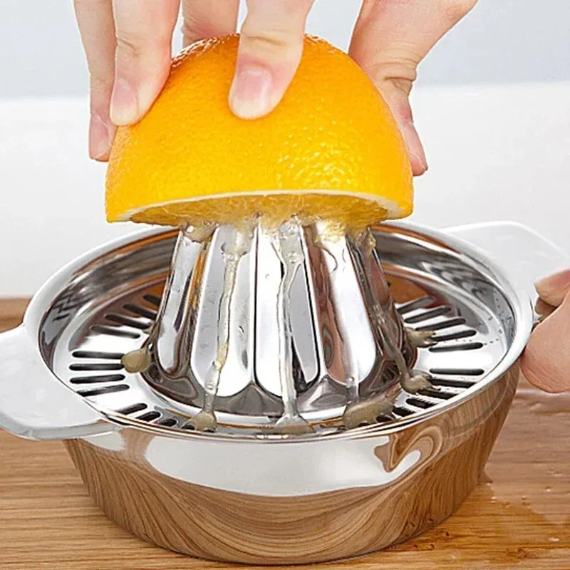 304 Stainless Steel Lemon Juicer Home Small Creative Juicer Portable Manual Juicer Orange Squeezer — image 2