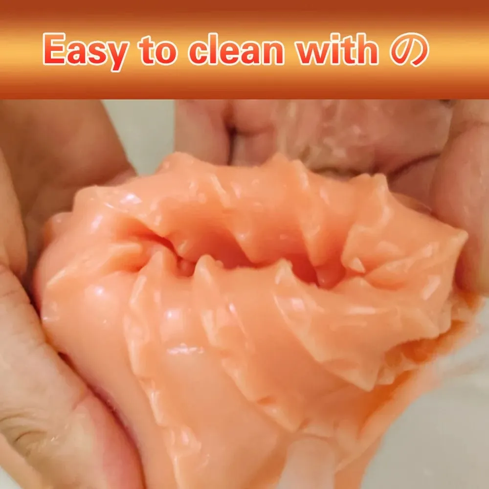 Soft Protable Vagina Pussy Silicone Male Masturbator Erotic Toy for Adult Masturbation Penis Endurance Exercise Sex Toys for Men