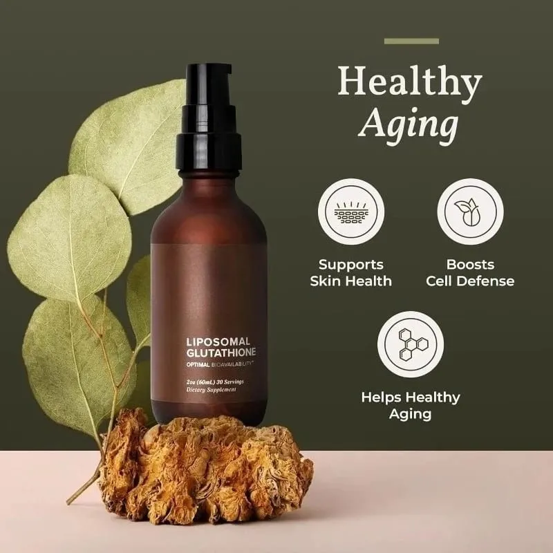 Liposomaal glutathion ondersteunt de immuniteit van huidhaar en gezond ouder worden Maximale absorptie Glutathionsupplementen 30 dagen voorraad — image 2