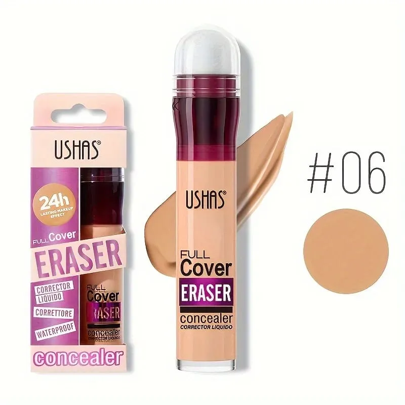 12 Color Sponge Head Liquid Foundation Makeup Concealer Lasting Waterproof Concealer For Full Coverage Dark Circles