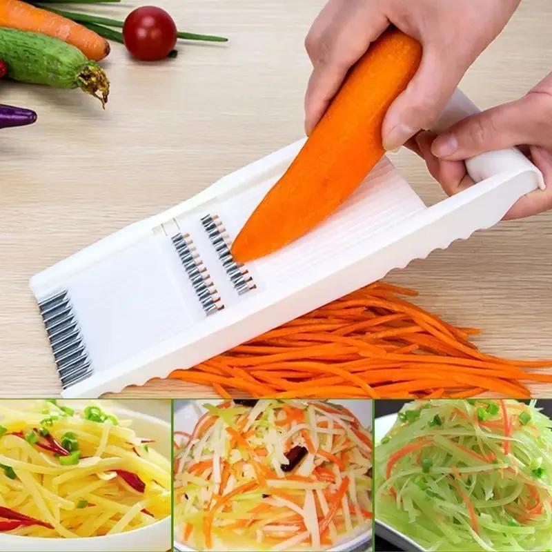 Carrot Grater Multi-functional Vegetable Cutting Fruit Wire Planer Handheld Peelers Potato Grater Slicer Masher Kitchen Tools