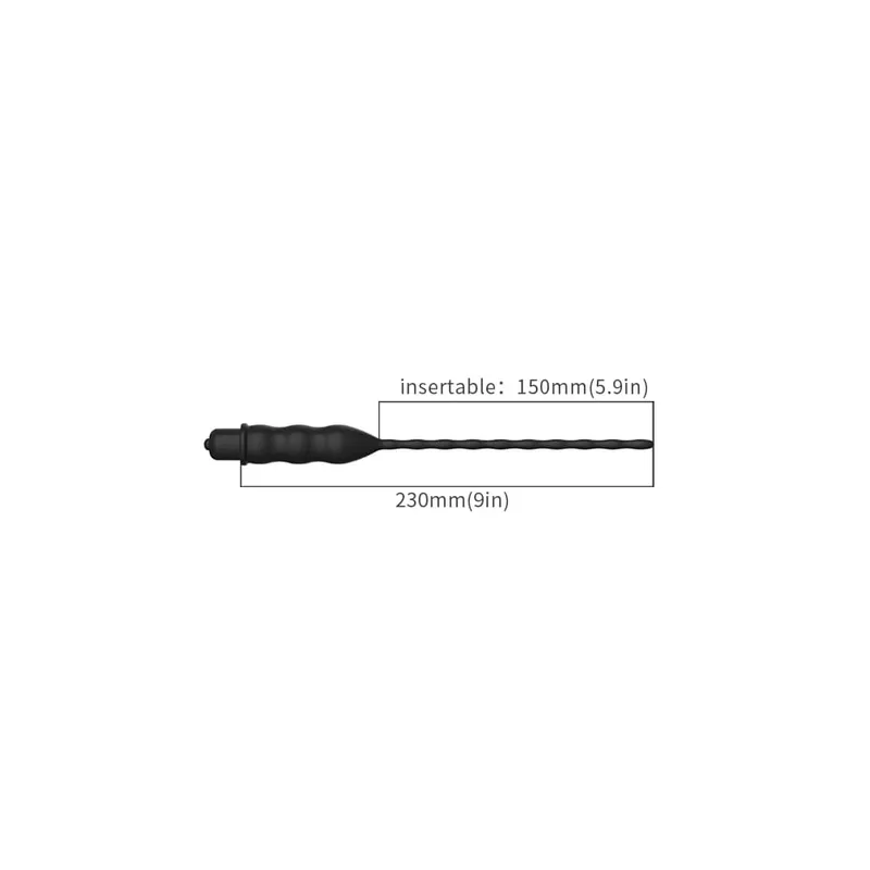 Silicone Horse Eye Stick Penis Plug Urethra Beads Urethral Stimulator Sounding Urethral Masturbation Climax Sex Toys for Men