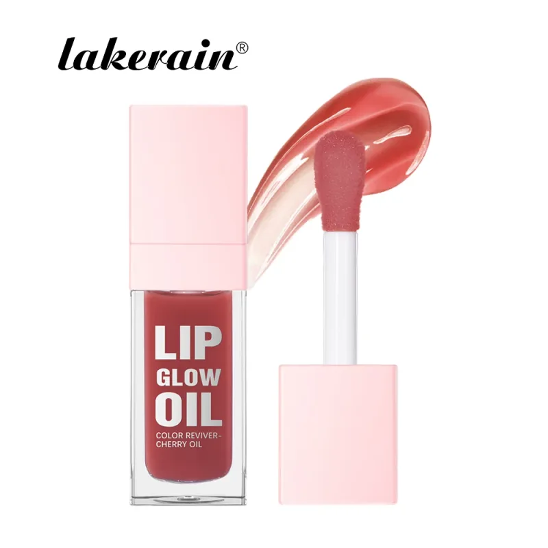 Pelembap Lip Gloss Cermin Air Lip Glaze Menyuburkan Bibir Cecair Gincu Isipadu Bibir Jelas Lip Glos Wanita Bibir Kosmetik — image 8