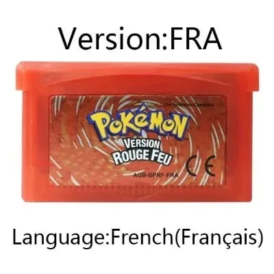 GBA Video Game Cartridge Console Card Pokemon Emerald Ruby FireRed LeafGreen Sapphire Multi-language for GBA/NDS — image 22