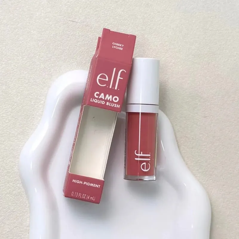 Elf Water Sensitive and Lightweight Texture Liquid Blush Moisturizing Pre Makeup Glimmer Cream Blusher Putty Blush Products — image 12