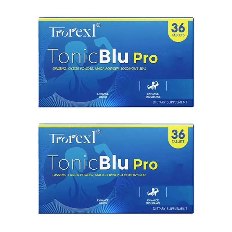 Trorexl-Tonic Blue Pills 36 Tablets - Advanced Male Performance Rock-Hard Stamina Flow Booste| Lab Certified Tested