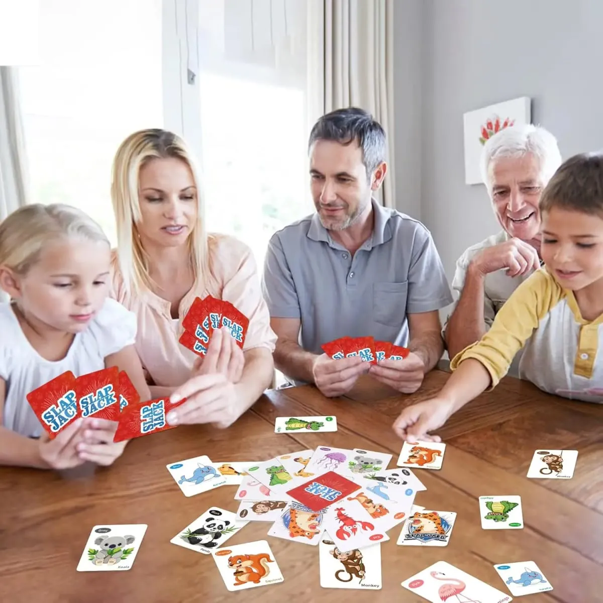 Fun Card Game for Kids Ages 4-8|Classic Interactive Games for Kids Toddlers and Adults Stocking Stuffers Gifts Party Games