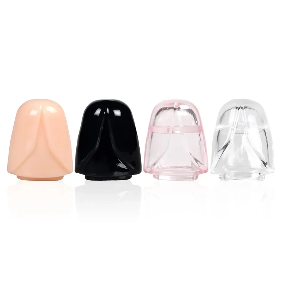 2pcs Bold Penis Sleeves Lasting Glans Extender Condom Delay Cock Ring Sheath Sex Toys for Man — image 4