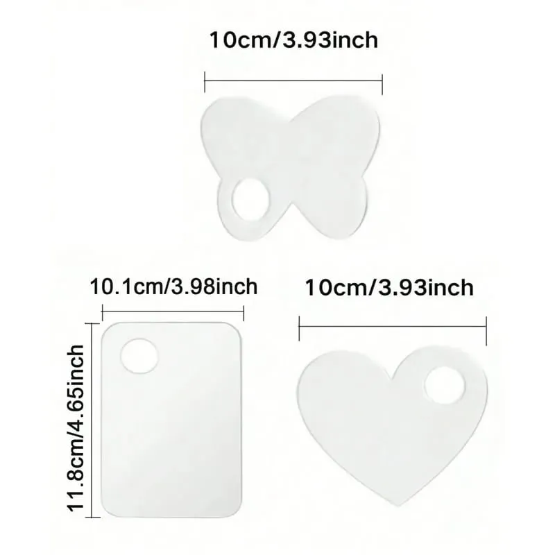 New Foundation Tray Transparent Acrylic Palette Tool Mixing Makeup Palette Makeup Spatula Artist Equipment Makeup Mixer CZYJ04 — image 5