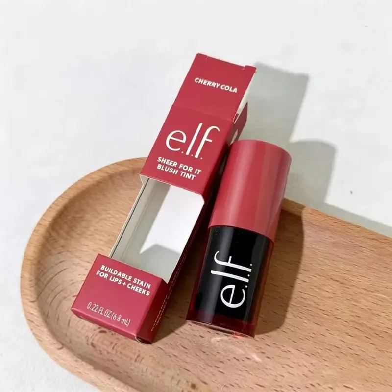 Hot Elf Brand Latest Style Multicolored Liquid Powder Blusher Highlight Contour Stick Long-Lasting Natural Cheek Series Products