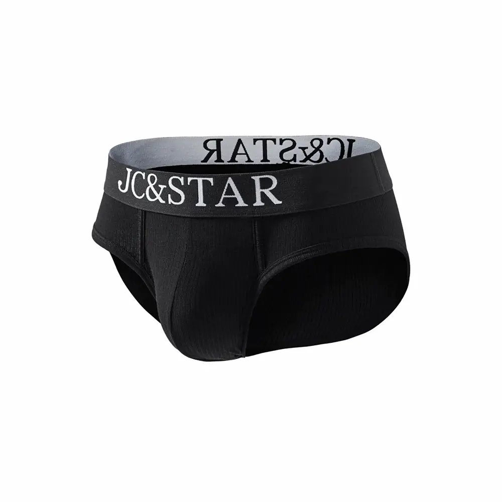 Atletisch hoog uitgesneden ontwerp Sexy herenondergoed Slips Onderbroek Geribbeld katoen Sportcomfort Heren Bikinislip Heren Tangaslips