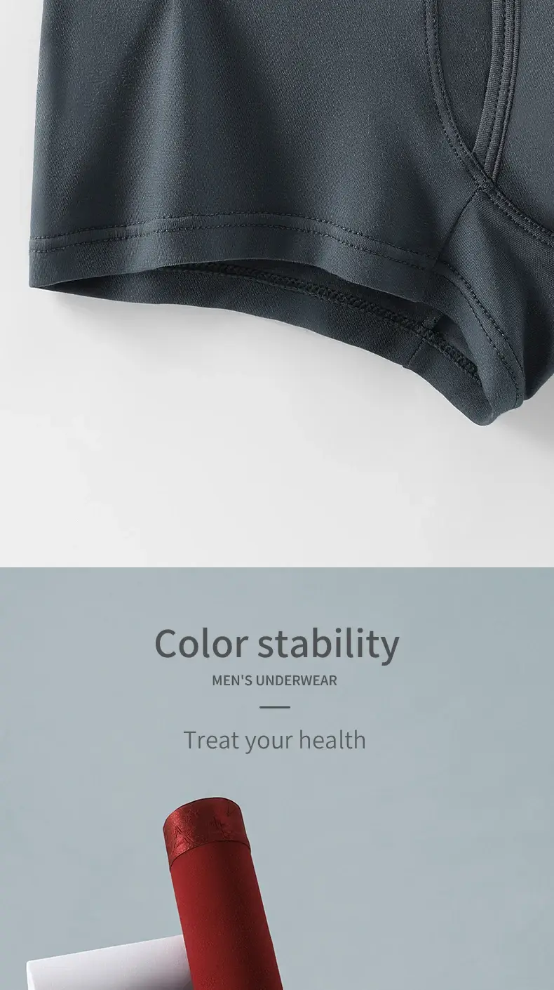Men's Underwear, Men's Boxer Briefs, Boys' Underpants, Comfortable and Breathable Youth Boxer Briefs, Large Size Shorts