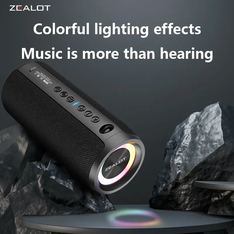 Głośniki bezprzewodowe S51 Pro 40 W Zewnętrzny przenośny głośnik z subwooferem Bateria 5200 mAh 24 godziny odtwarzania Głośne stereo.