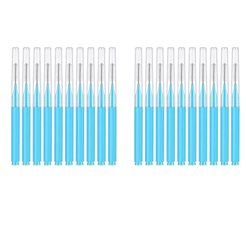 10/20 Pcs Eyebrow Brushes Mini Brow Lifting Brush Disposable Makeup Eyelash Tool Tooth Interdental Brush Lash Extension Supplies
