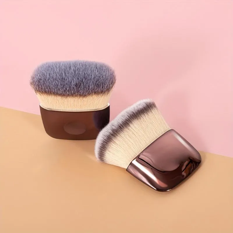 【1Pc Makeup Foundation Brush Blush Loose Powder Brush Kabuki Brush Multi-Function Cosmetics Make Up Brushes Beauty Supplies】 — image 1
