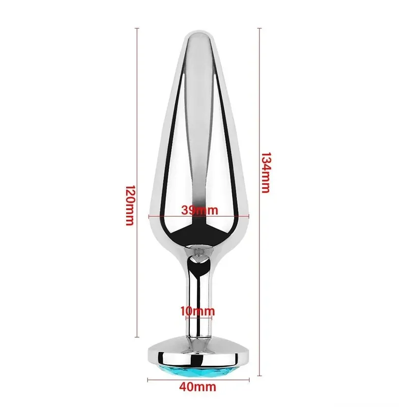 Metal Anal Beads Butt Plug Set Small Large Wearable Ass Analplug Jewelry Dilator Dildo Prosate Massager Sex Toy Man Women Shop