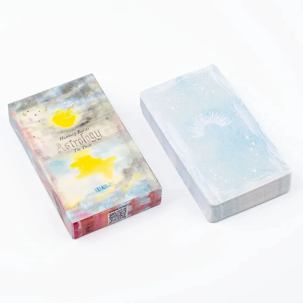 Heavenly Bodies 51Pcs Astrology Oracle Cards Deck para sa Fate Divination at Fortune Telling 10.4x6.1cm Board Game para sa Party Fun