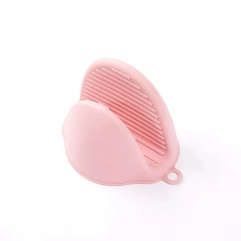 2pcs Oven Mitts Silicone Heat Resistant Pinch Mitts Anti Scalding Non Slip Gloves Clips Pot Holder Cooking Baking Oven Mitts