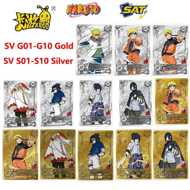 Naruto Card Set Full Series SE BP NR CR PR GP CP SP MR PR SLR OR AR UR ZR Cards Sasuke Anime Collection Card Toy Gift