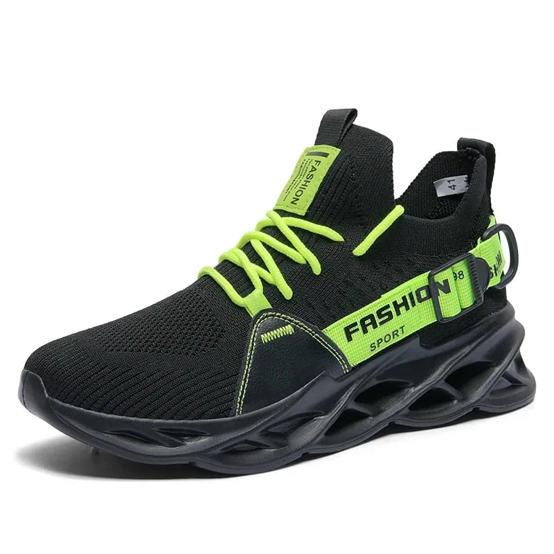 Sneakers Men Mesh Breathable Casual Men Shoes Unisex Light Soft Thick Sole Hole Couple Shoes Athletic Sneakers Women Shoes