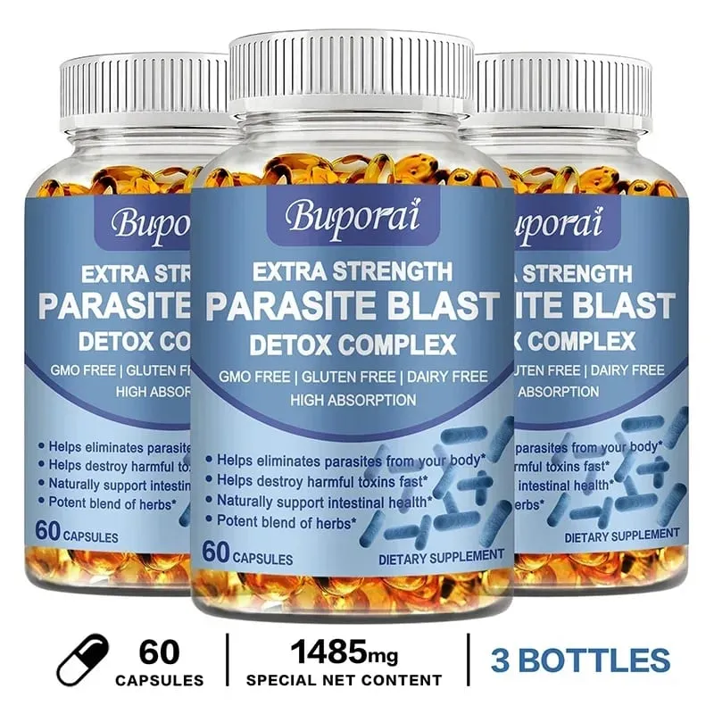 Parasite Blast Detox Complex – fördert die Darmgesundheit, den Stoffwechsel, die Verdauungsgesundheit und verbessert das Immunsystem — image 9