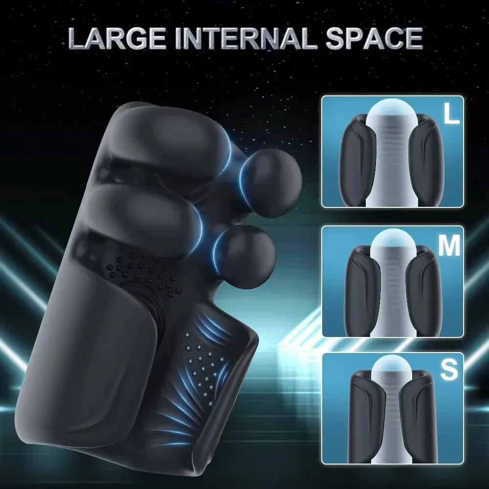 Male Glans Massager Penis Training Stimulation Vibrator for Ejaculation Delay Training Adult Sex Toys for Men