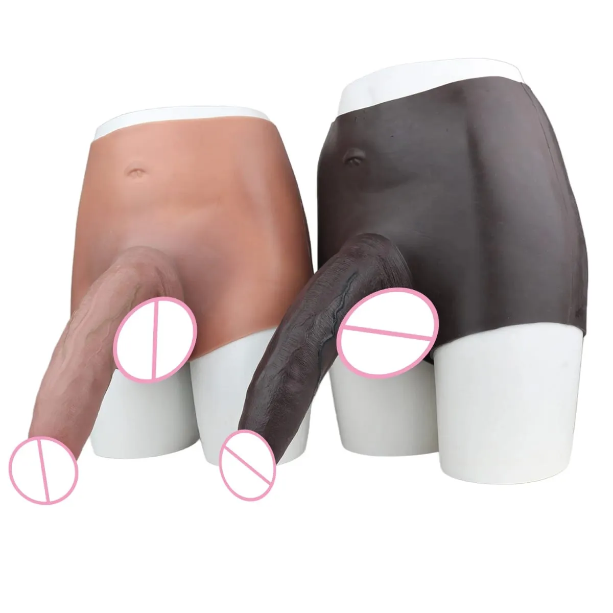 Wearable Extra Large Penis Sleeve Silicon Soft Hollow Penis Panties High-Grade Adult Intimate Toys For Men Adult 18+ Tools