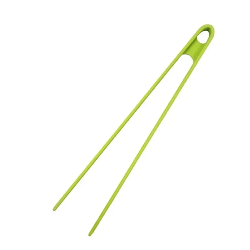 Salad Food Tongs Anti-slip Silicone Kitchen Utensils Barbecue Clip Three Prong Pliers Cookware Bbq Tool Chef Tools Gadgets Bar — image 10