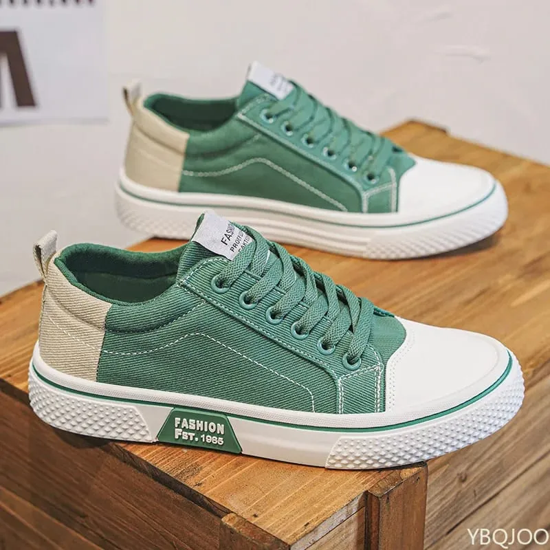 Lightweight breathable Men Shoes New Canvas Shoes Comfortable Plus Size Wear Resistant Fashionable Men Casual Sneakers