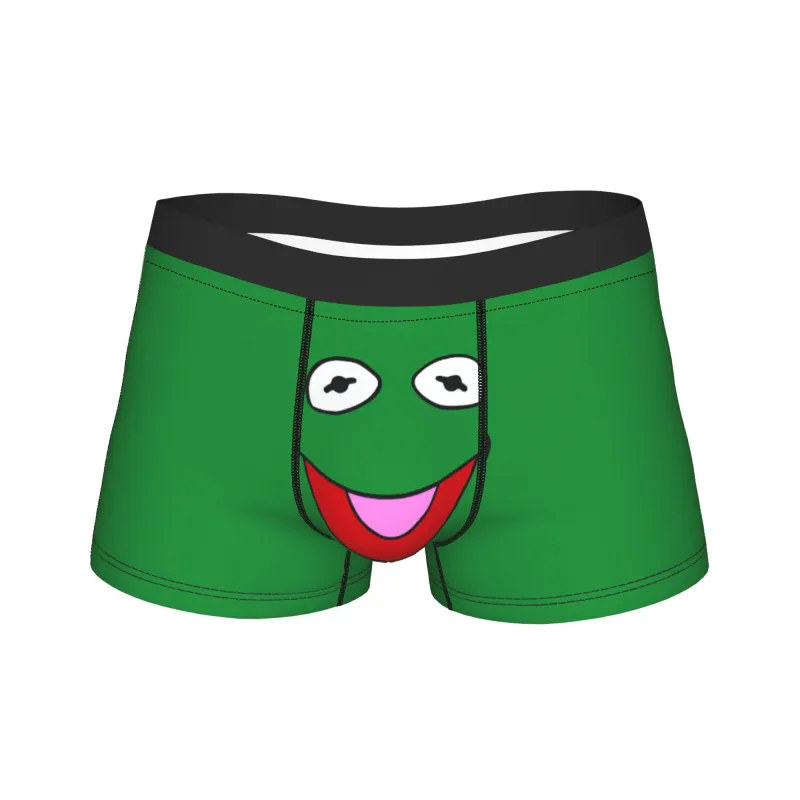 S-Sesames Streets Tango Elmo & Grover Pakaian Dalam Pria Celana Pendek Celana Lucu Boxershorts Bea Cukai Kualitas Kebesaran Celana Dalam