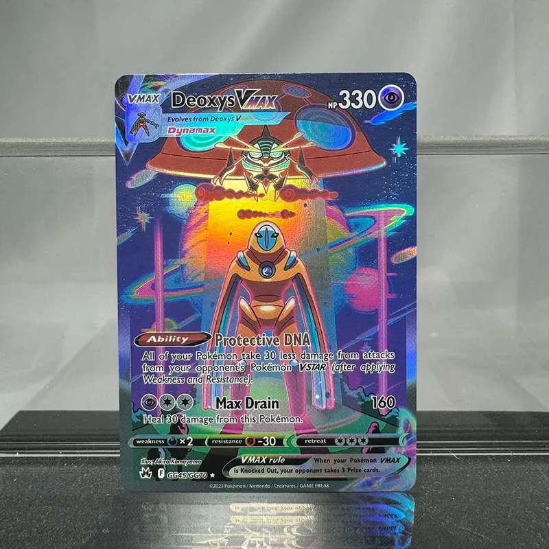 PKM Cards Holographic Vstar Vmax with Rayquaza Darkrai Blastoise Mewtwo Collection Proxy PTCG Cards Toys Gifts — image 24