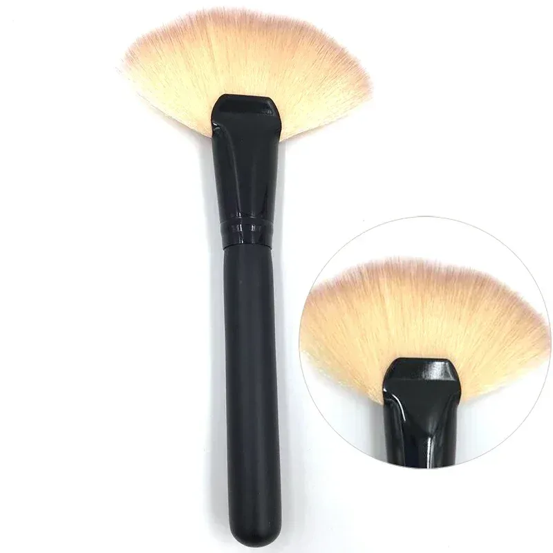1PCS Soft Makeup Large Fan Brush Foundation Blush Blusher Powder Highlighter Brush Powder brushes Cosmetic Brushes Maquiagem — image 5