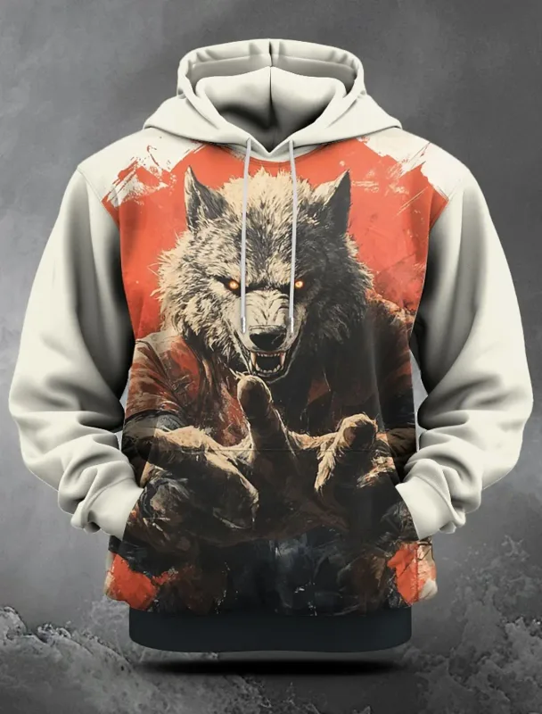 Halloween Men's Graphic Hoodie Pumpkin Prints Classic Casual 3D Pullover Holiday Fashion Hoodies Thin Style Long Sleeve Hooded
