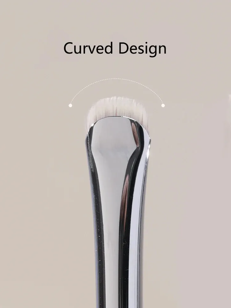 1pc Curved Eye Liner Make Up Brushes Precision Eyeliner Makeup Brush Eyelid Aegyo Sal Sharp Thin Small Eye Cosmetic Tools