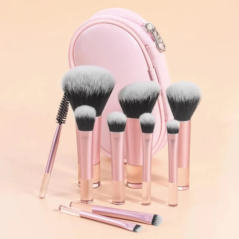 8pcs Makeup Brush Kit Soft Synthetic Hair Make Up Brushes Foundation Blush Eyeshadow Cosmetic Makeup Tools — image 26