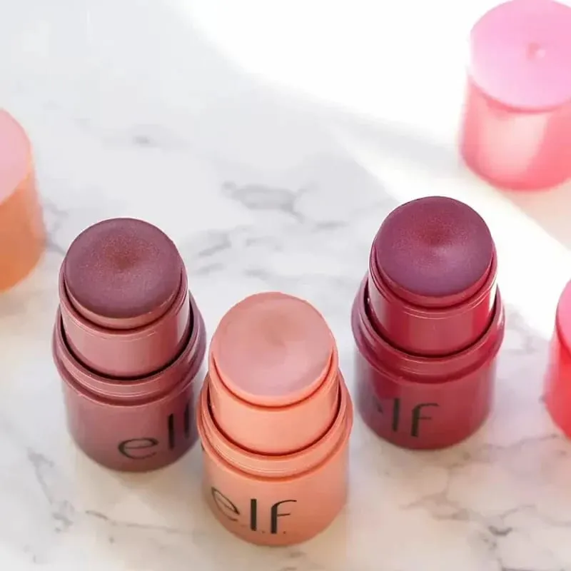 Elf Blush Contour Multi-functional Blush Stick Dual-use for Lips and Cheeks Matte Glow Primer Moisturizing Base Pore-minimizing — image 5