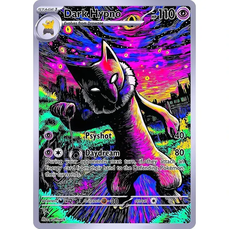 DIY Collection Cards DRAGONITE Self Made Single Card Classic Game Anime Card Gift Toy — image 15