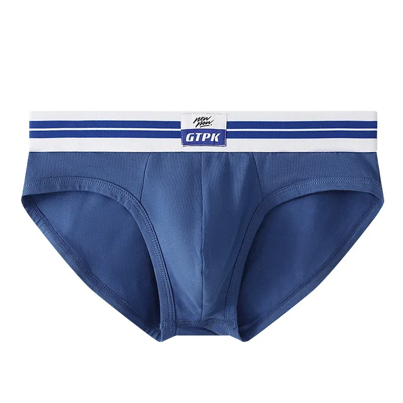 [Bloom the love] Marca 3 pezzi slip in cotone da uomo intimo nuovi slip da uomo Cuecas Masculina Homme uomo boxer taglia M-3XL E099-HR