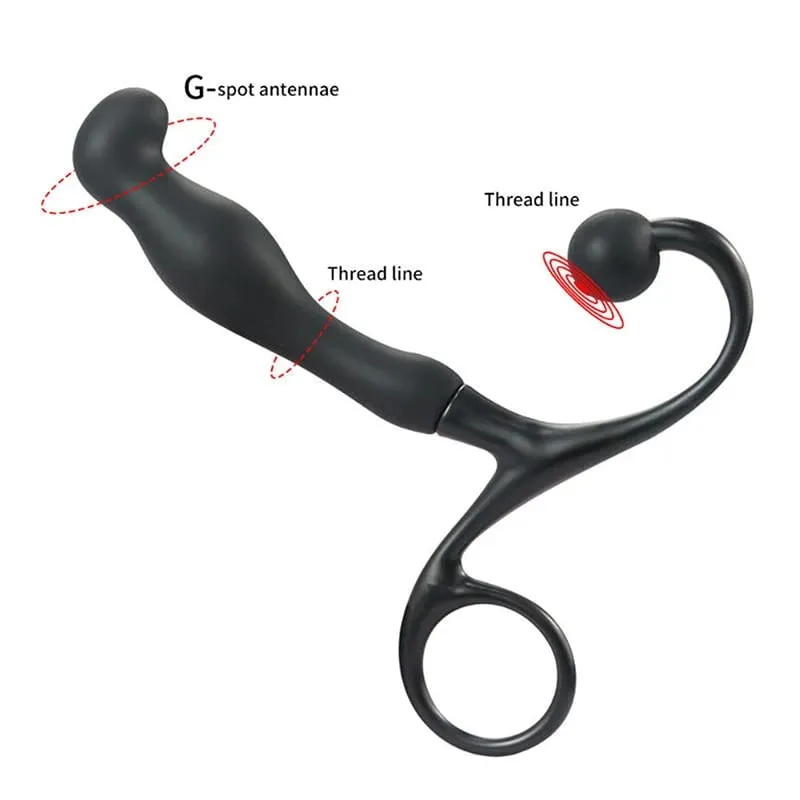 Silicone Anal Plugs Trainer Prostate Massage Butt Plugs Anal G-spot Clitoral Stimulation Anal Trainer Adult Products Sex Toys