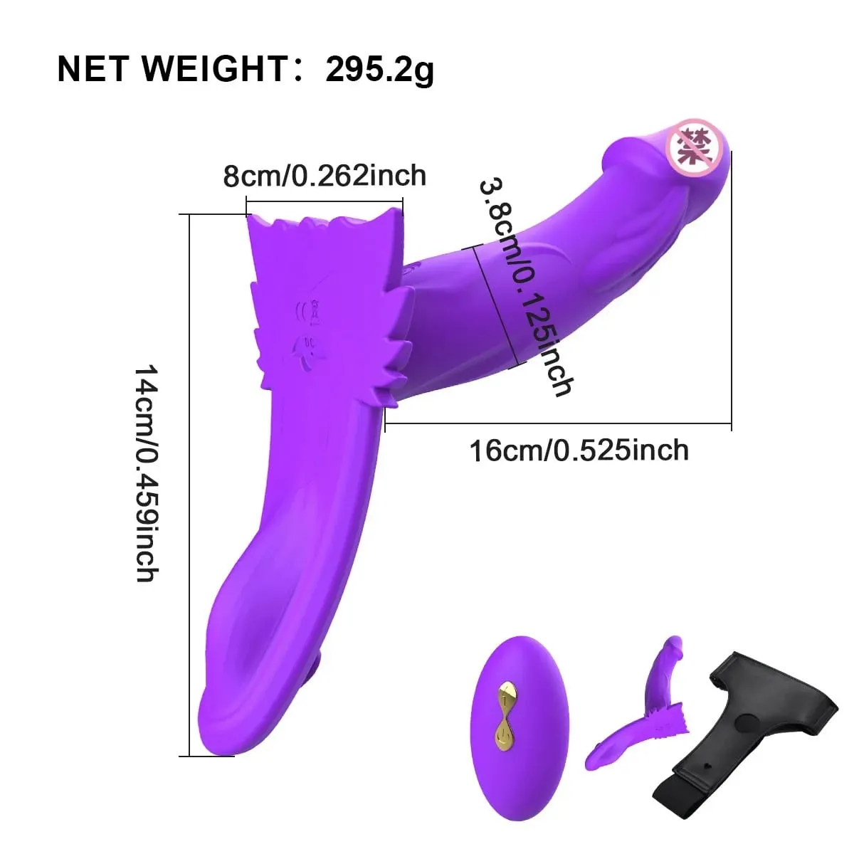 Remote Control Vibrating Silicone Strap On Dildo Harness Adjustable Wearable Pegging Panties for Couples Detachable Dual Stimu
