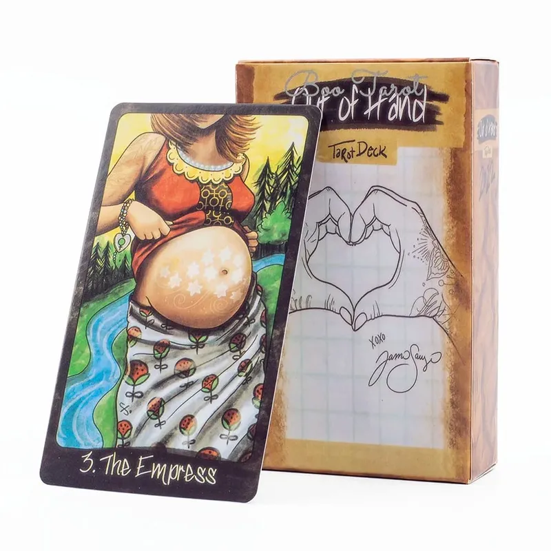 Divine Celestial Tarot Cards 78 Card Deck 10.4*6.1CM for Classmate Gathering Fortune Telling and Divination Board Playing Game