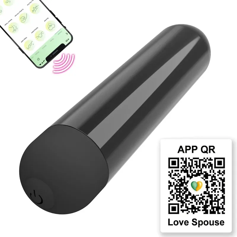 Leistungsstarker Bullet-Vibrator, APP, Bluetooth-Steuerung, Klitoris-G-Punkt-Stimulationsmassagegerät, Mini-Anal-Pussy-Stimulator, Sexspielzeug für Frauen