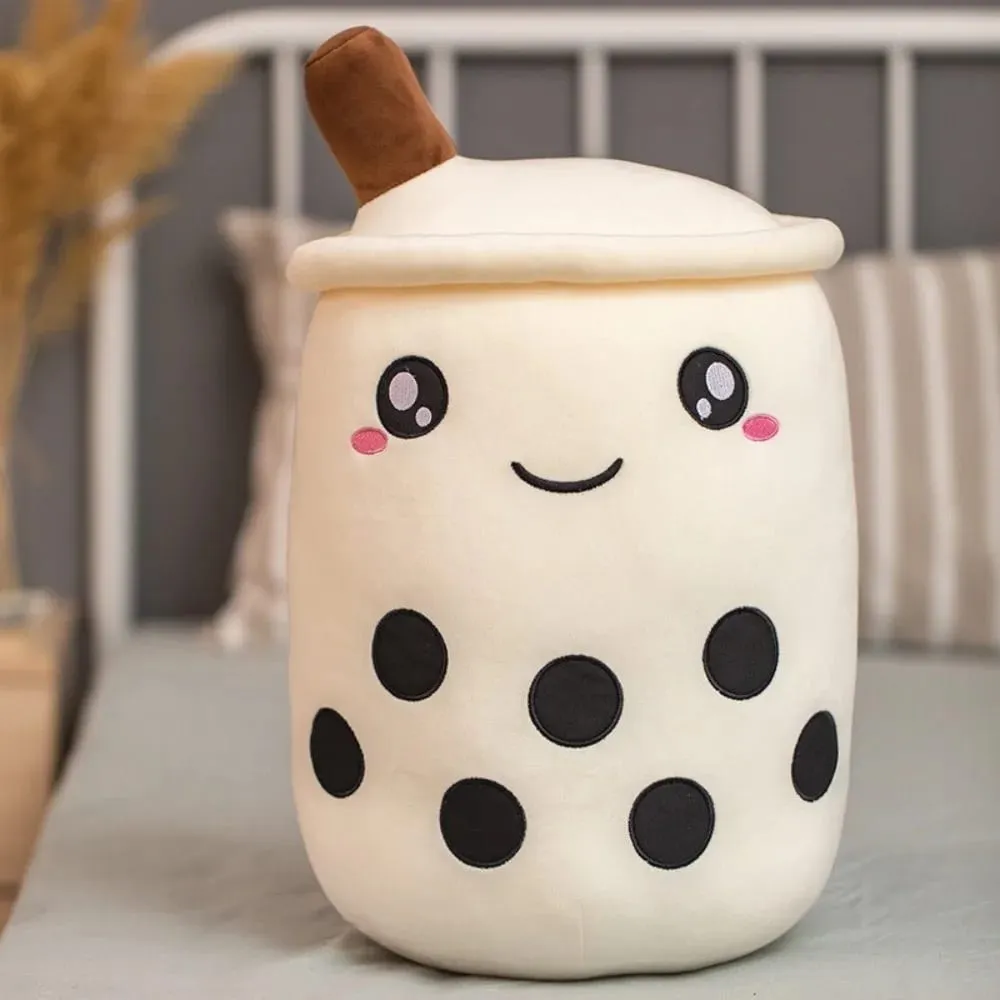 New 25/35cm Bubble Tea Pillow Soft Cushion Pillow Boba Pillow Home Decor