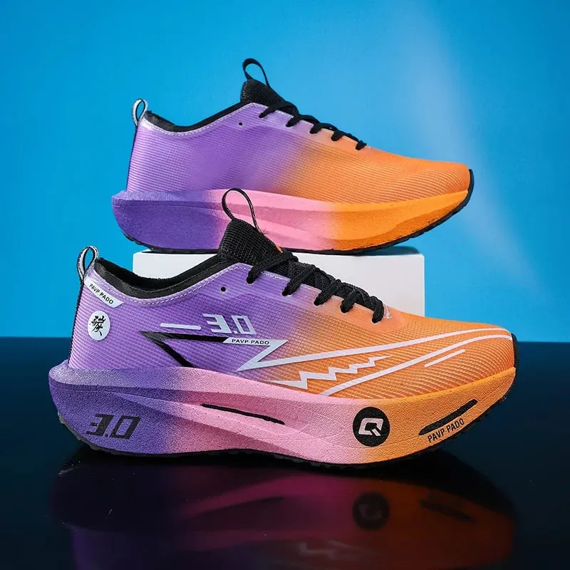 Running Shoes Men Marathon Carbon Board Speciality Sports Breathable Lightweight Nonskid Women's Comfortable Athletic Sneakers
