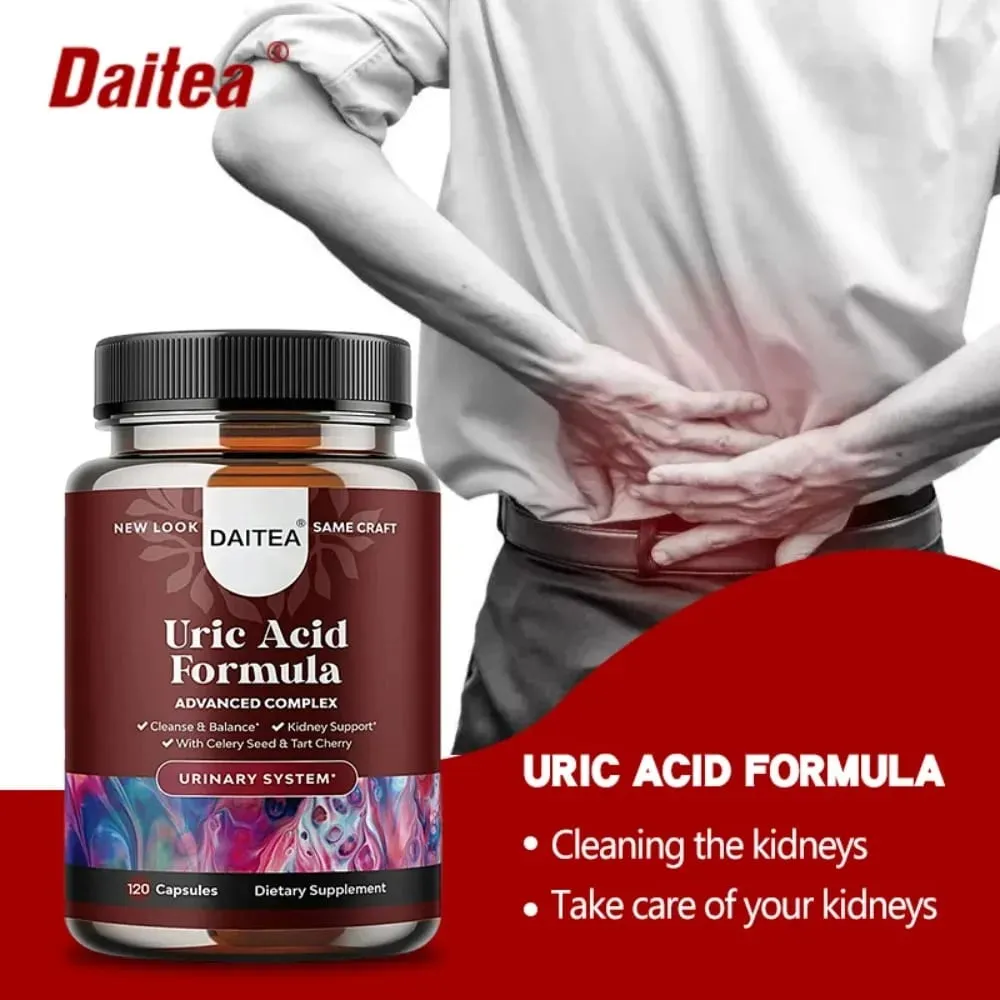Uric Acid Formula - Kidney Cleanse Uric Acid Support Joint Supplement and Improves Immunity Supplement