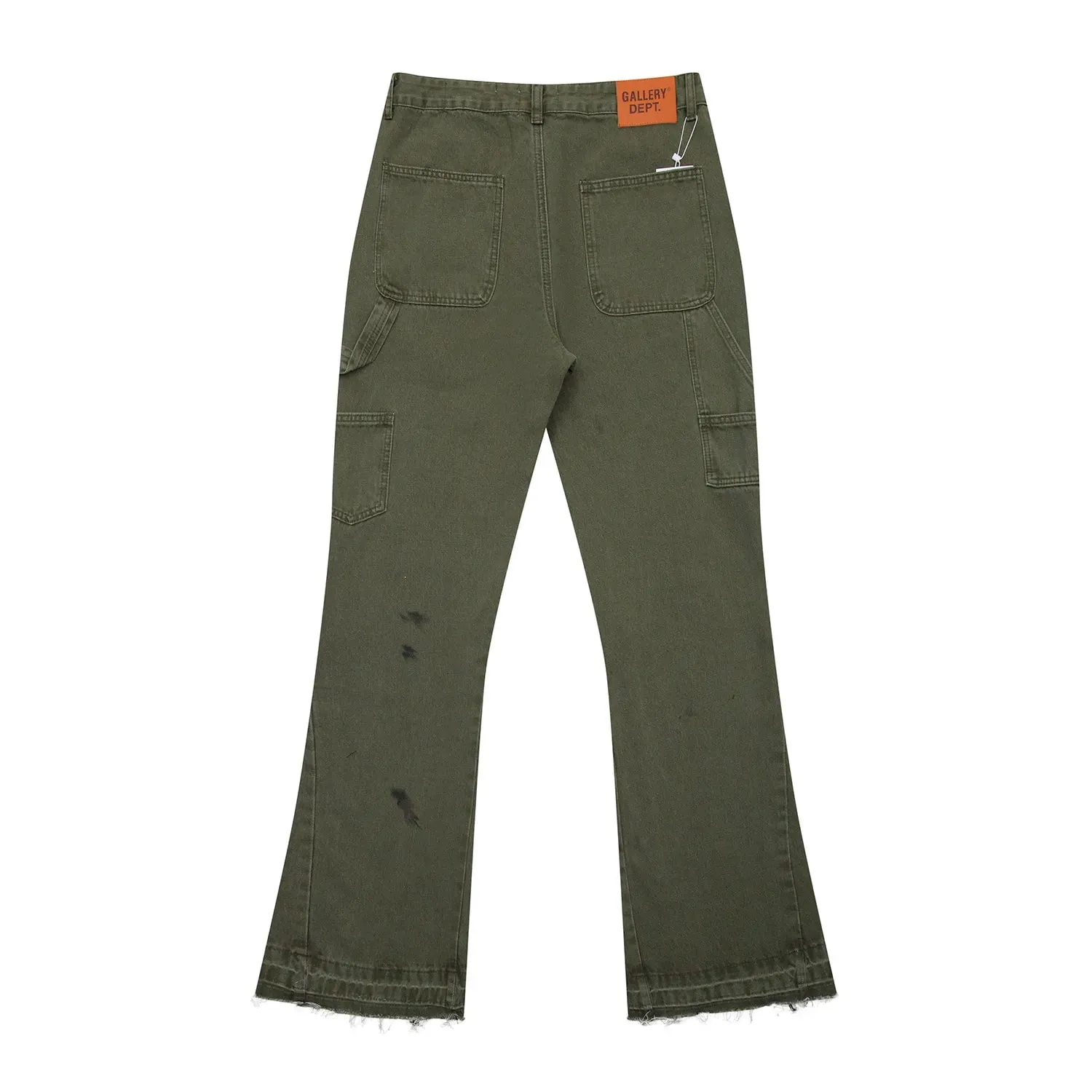 Gallery Dept splash ink splash paint wash splicing micro pull jeans overalls casual pants — image 9