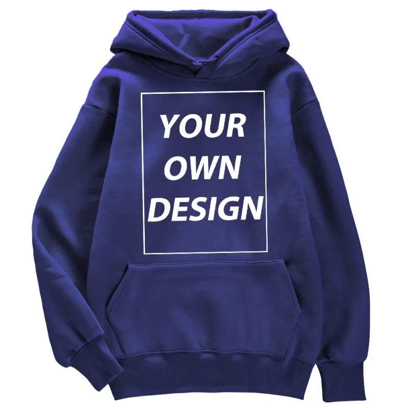 Personalizado diy impressão homem mulher outono inverno hoodies casual clássico pullovers simples confortável streetwear macio quente roupas esportivas