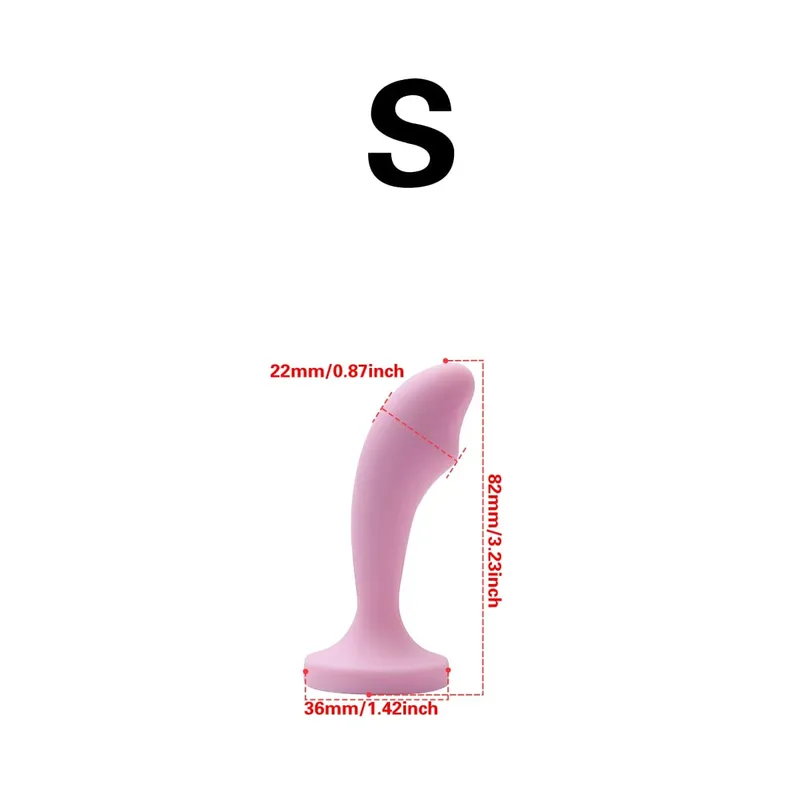 Silicone Anal Plug Gem Base Butt Plug Masturbation Stimulator Anal Massage Dilatancy Toys Dildos G-point Massage Adult sex toys