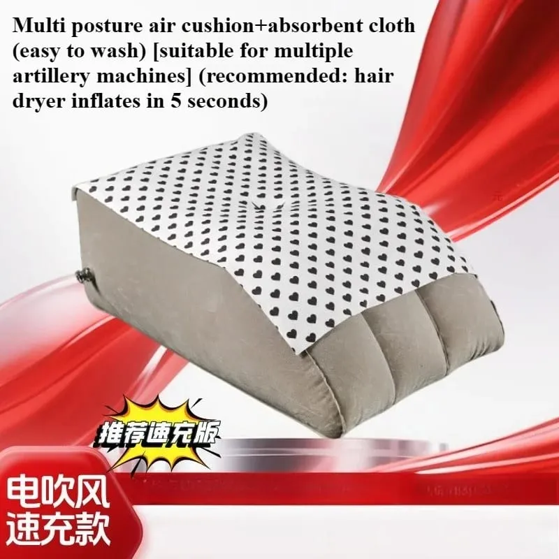 Simulated dildo soft meat electric silicone fake penis fake cow cow sex toy inflatable multi posture air cushion liberates hands