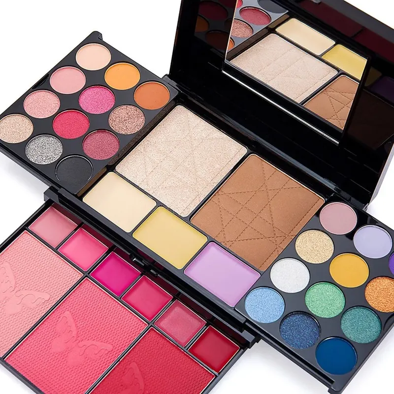 Makeup Kit for Women Full Kit Makeup Gift Set All in One Makeup Kit with 38 Colors Eyeshadow Brushes Lip Glosses Mirror